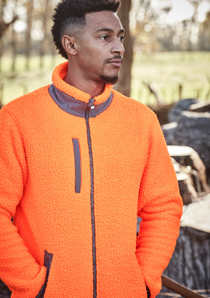 Unisex Streetworx Full Zip Sherpa Fleece - ZT285