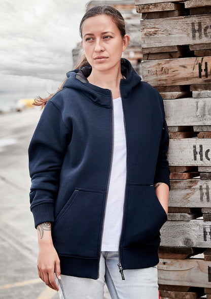 Unisex Zip Front Multi-Pocket Hoodie - ZT468