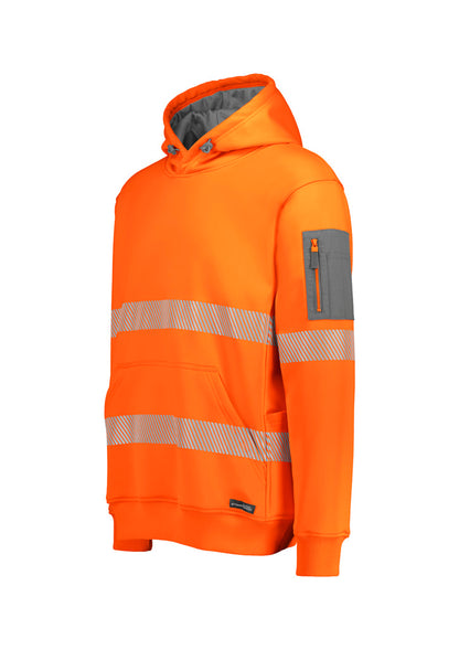 Unisex Streetworx Segmented Tape Water Resistant Hoodie - ZT867