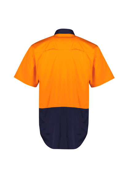 Mens Hi Vis Short Sleeve Shirt - ZW115