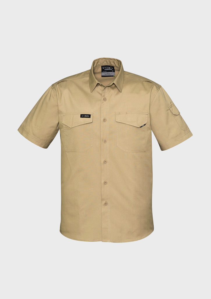Mens Rugged Cooling Short Sleeve Shirt - ZW405