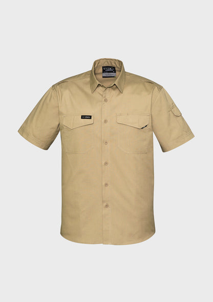Mens Rugged Cooling Short Sleeve Shirt - ZW405